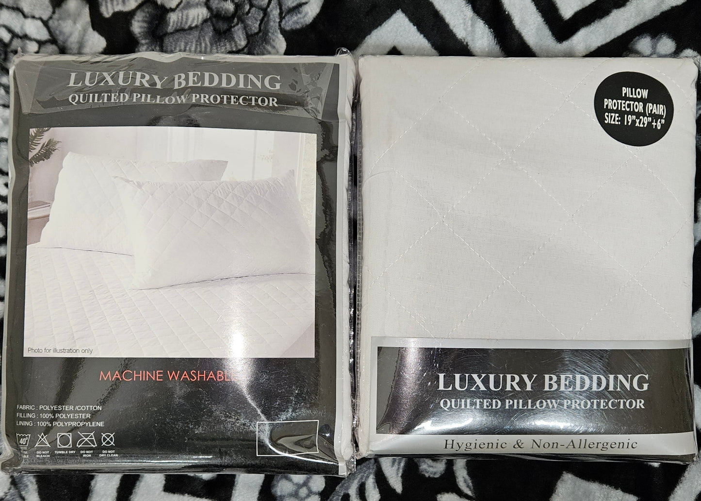 Quilted Pillow Protectors (2)