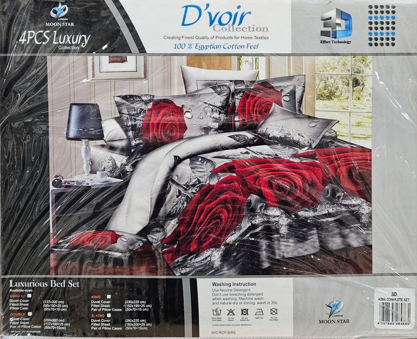 MOONSTAR D'VOIR 3D BEDDING