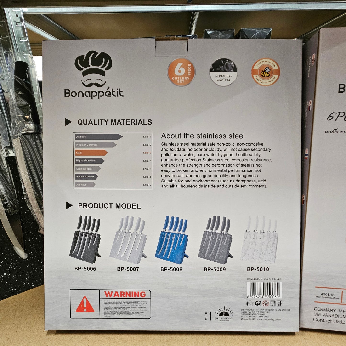 6PC Magnetic Chef's Cooking Set