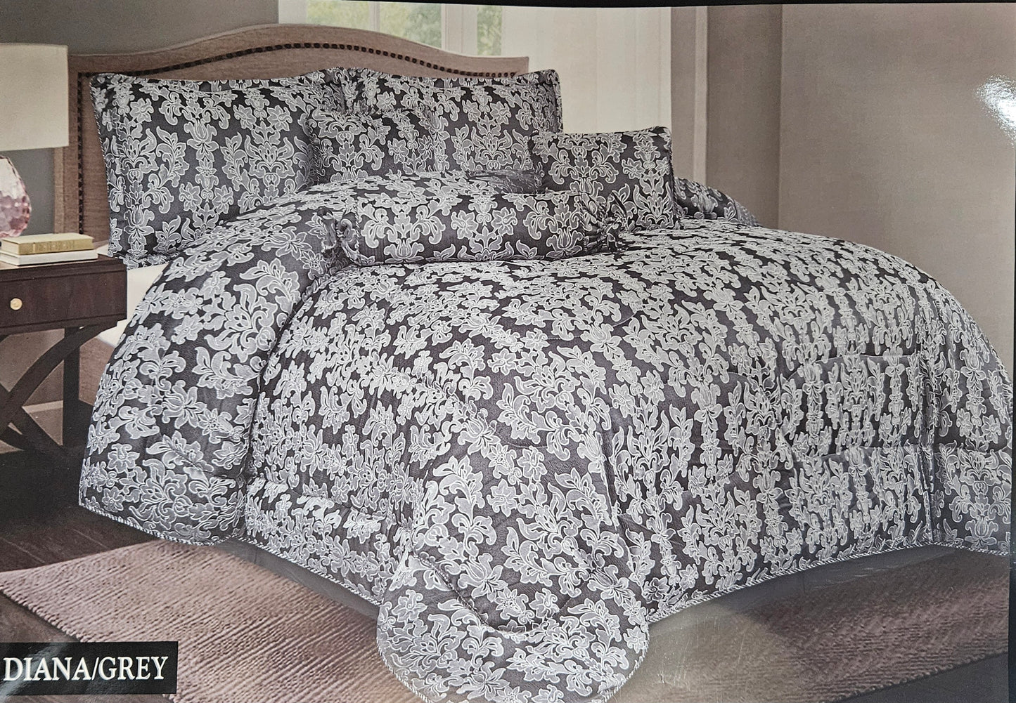 7pc Comforter Bedding Set