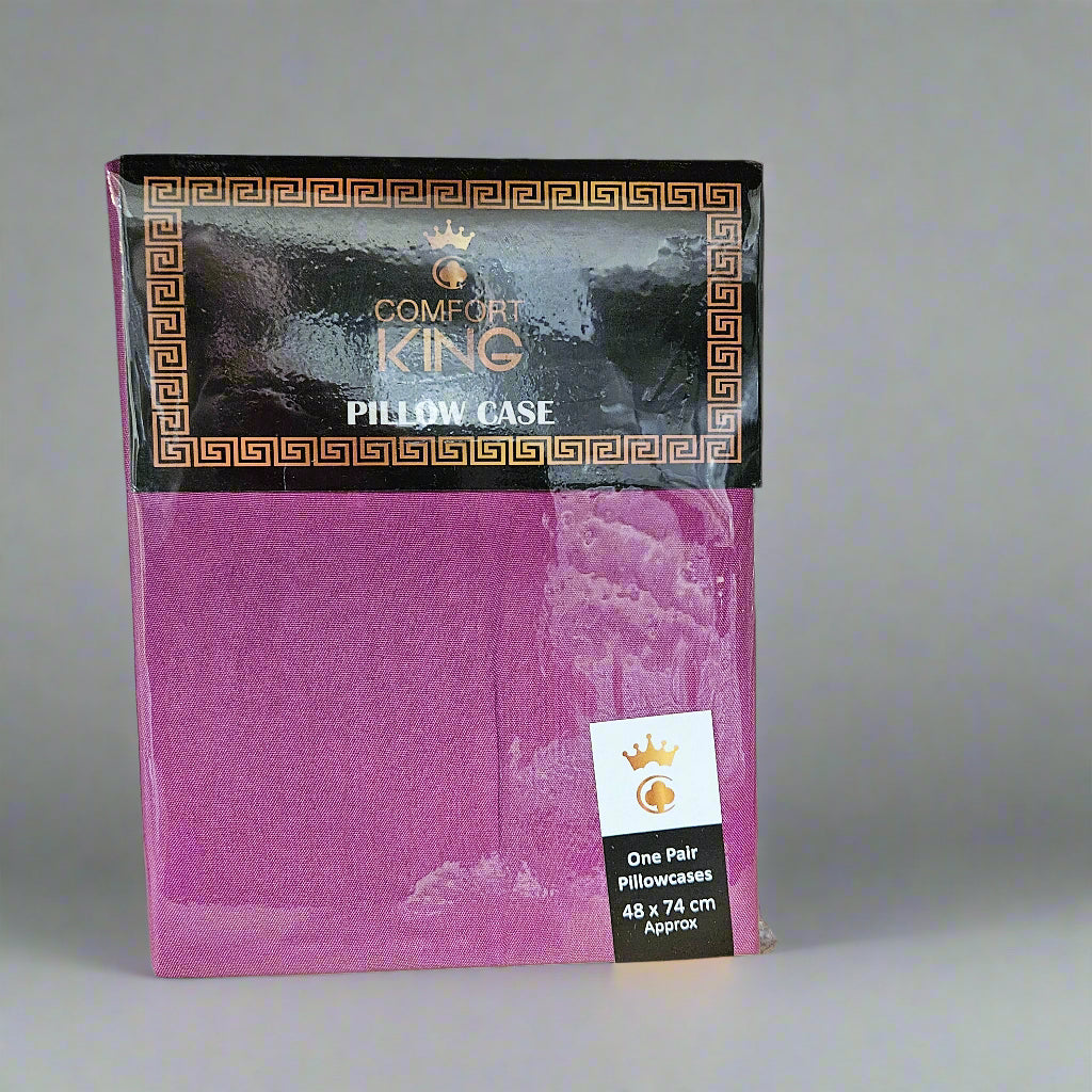 Cotton Feel Pillowcase Pair