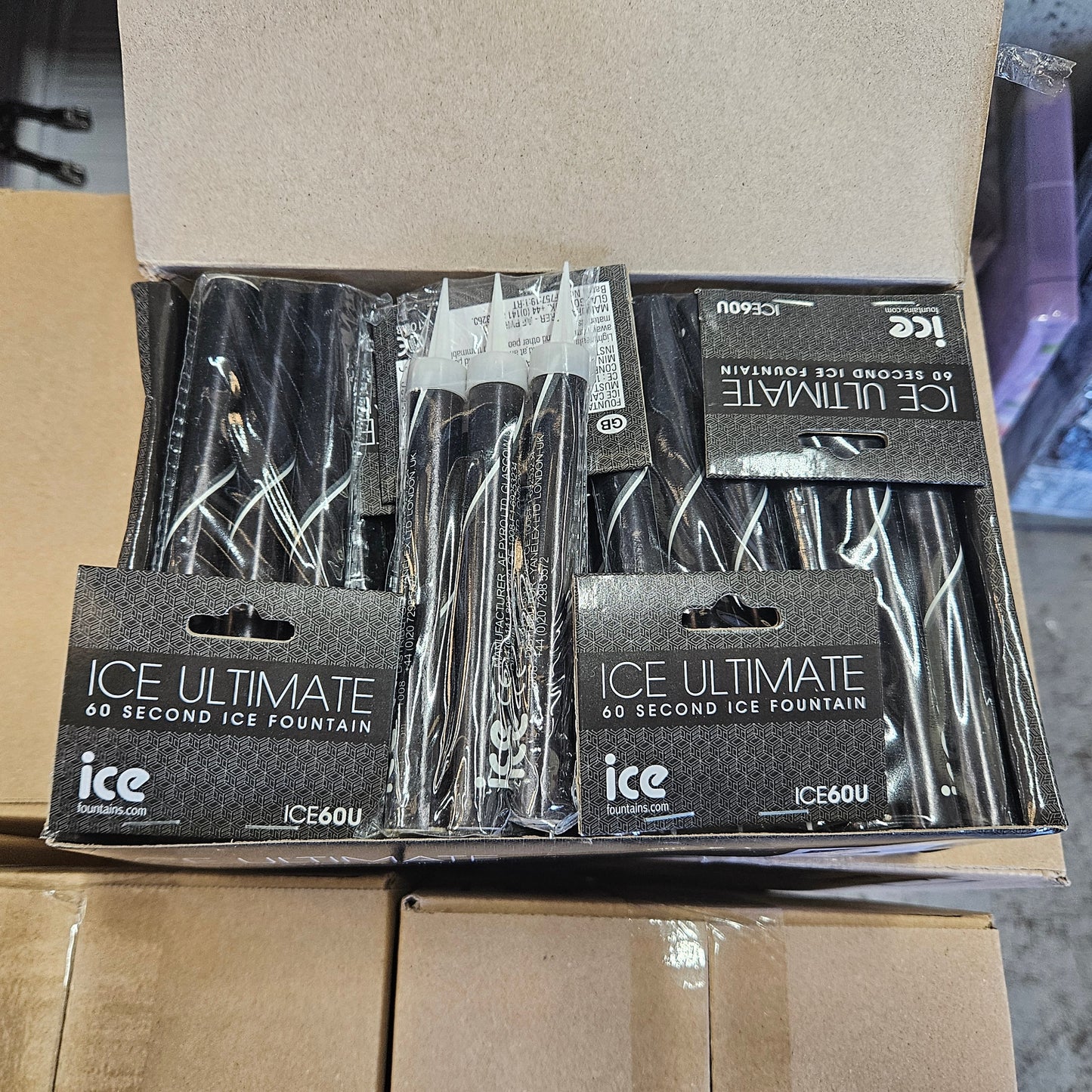 Ultimate Ice Fountain - 60 Seconds - 3 Pack