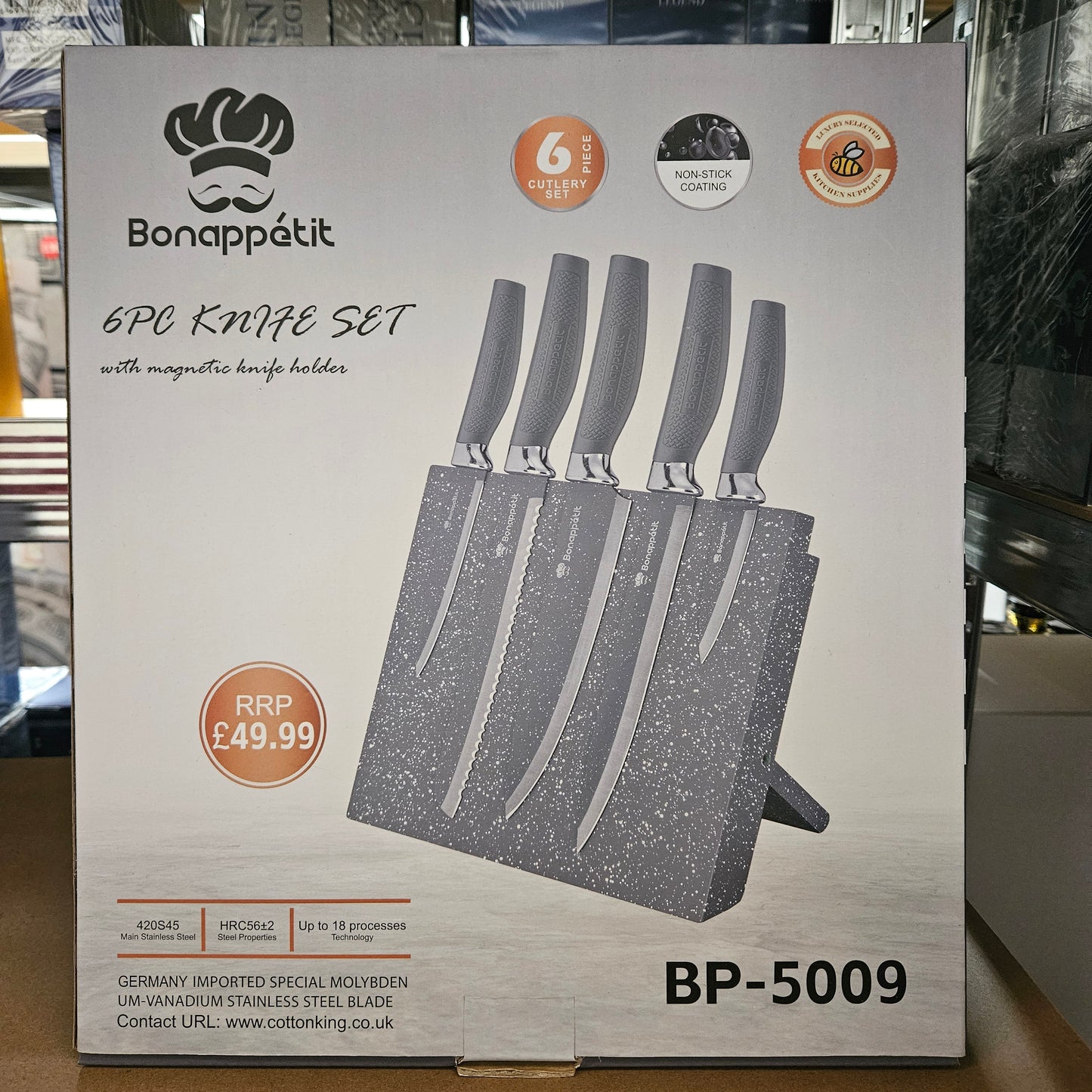 6PC Magnetic Chef's Cooking Set