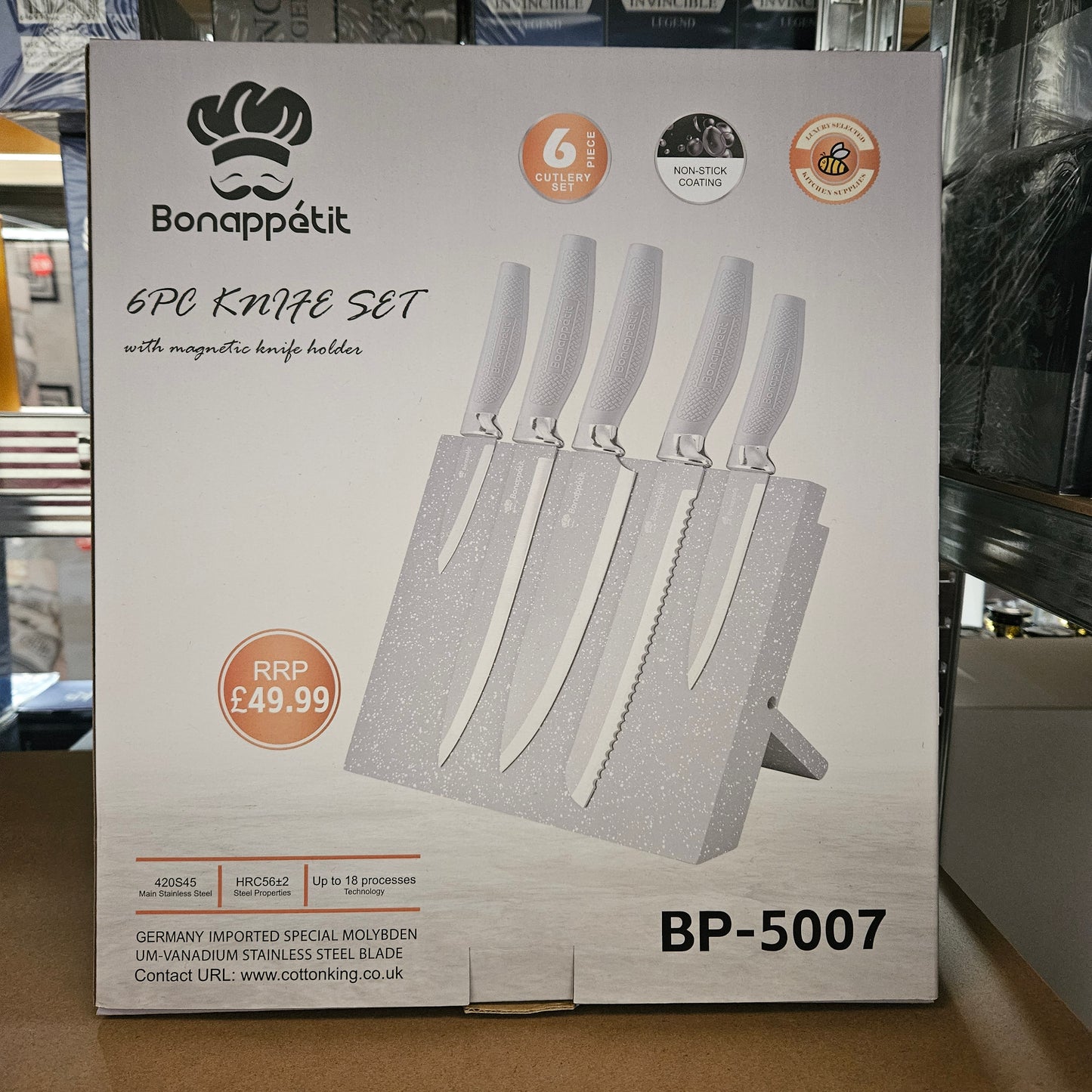 6PC Magnetic Chef's Cooking Set
