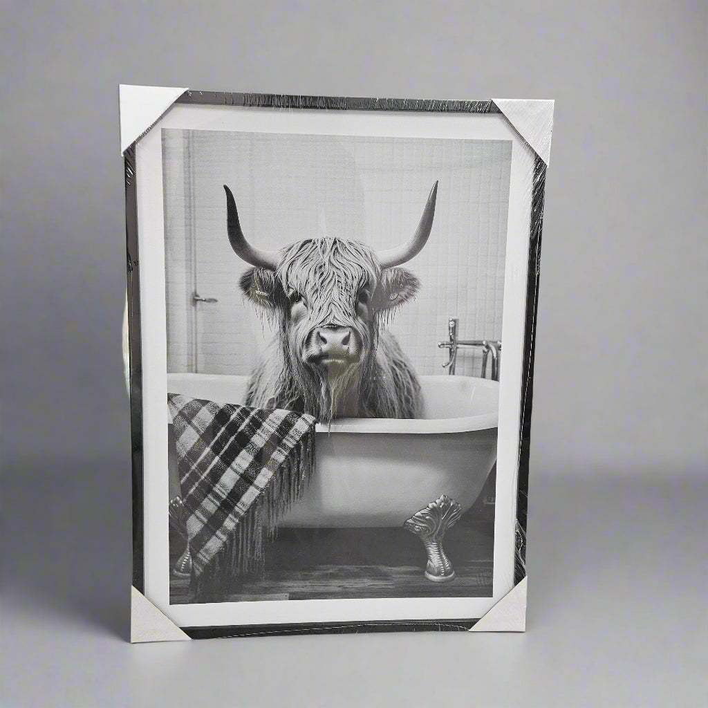 Wooden Framed Animal Prints 60 x 45 cm