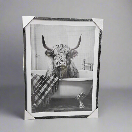 Wooden Framed Animal Prints 60 x 45 cm