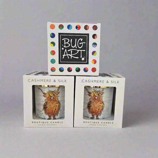 Highland Cow Hand Poured Boutique Candle