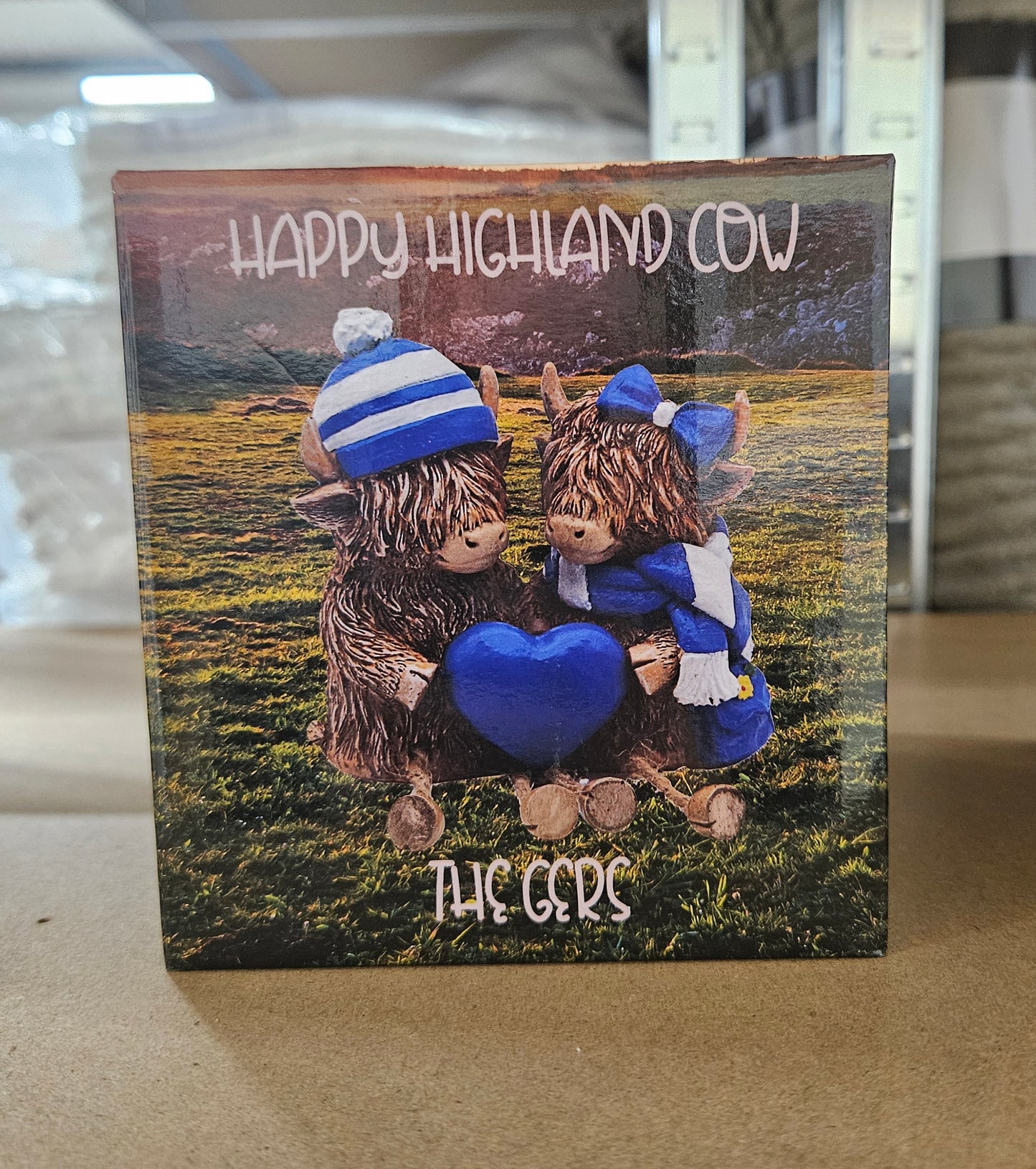 Highland Cow Ornaments