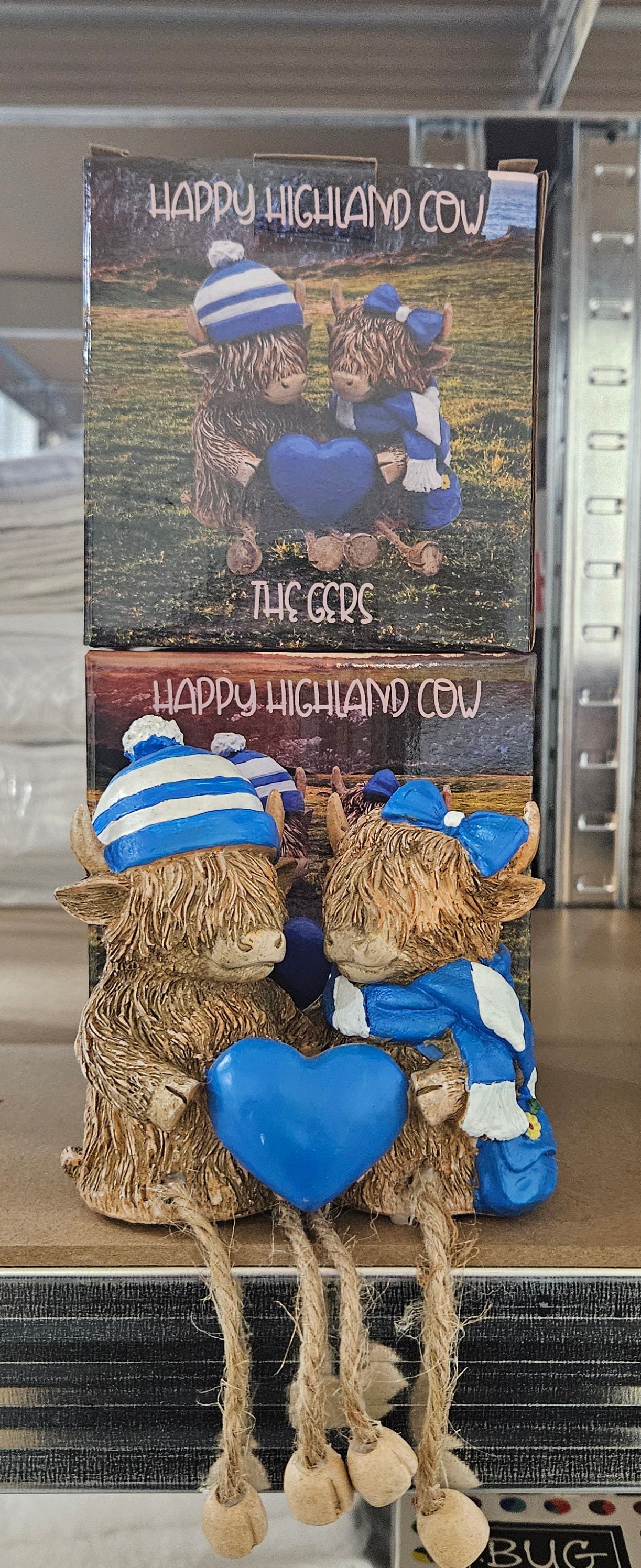 Highland Cow Ornaments