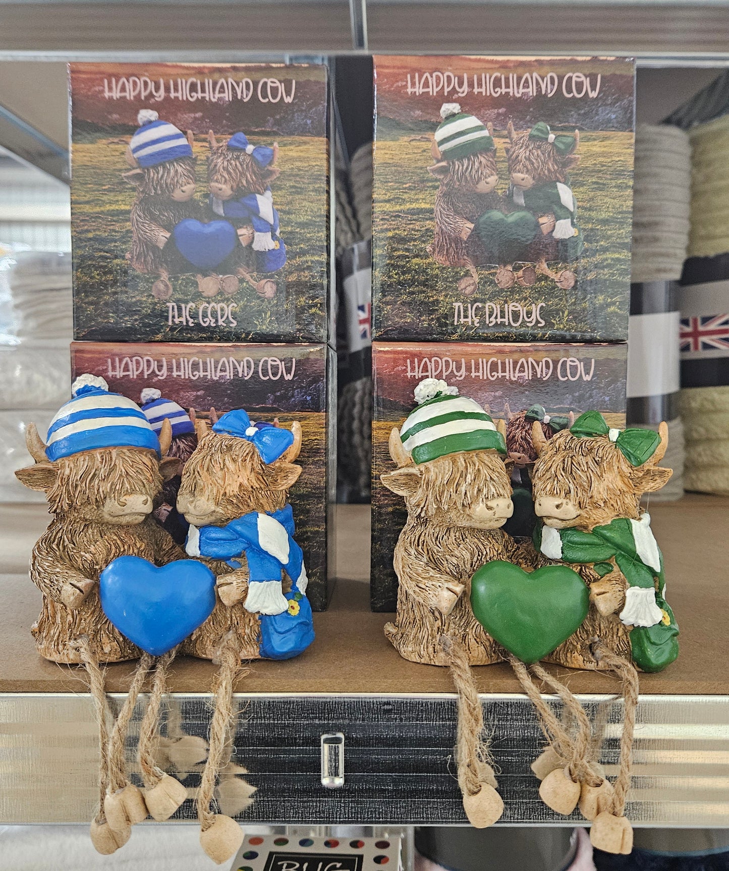 Highland Cow Ornaments