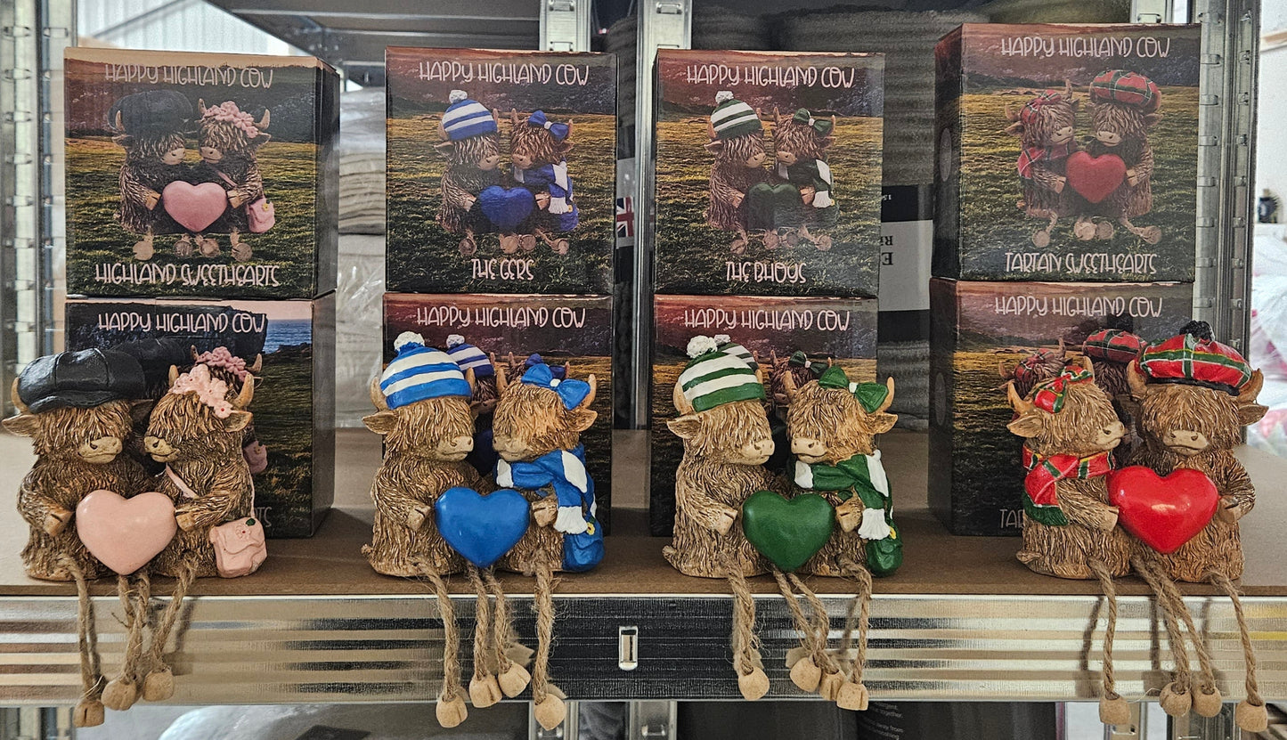 Highland Cow Ornaments