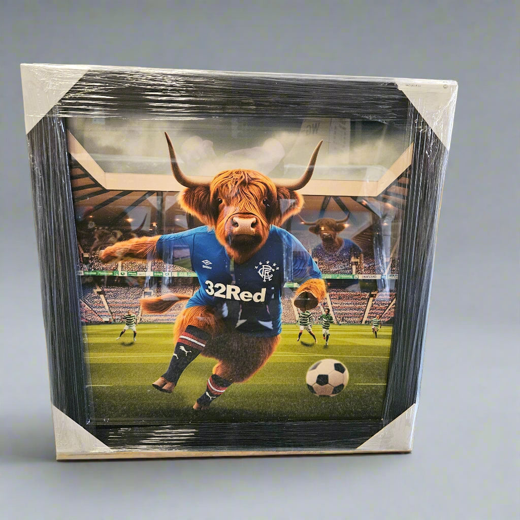 Old Firm - Rangers FC and Celtic FC Prints 47 x47 cm