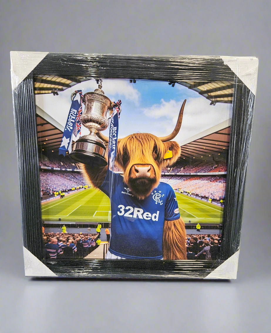 Old Firm - Rangers FC and Celtic FC Prints 47 x47 cm
