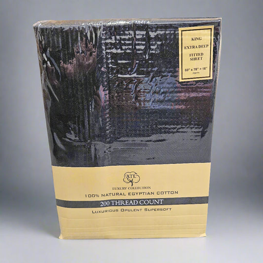 Cotton Extra Deep Fitted Sheet