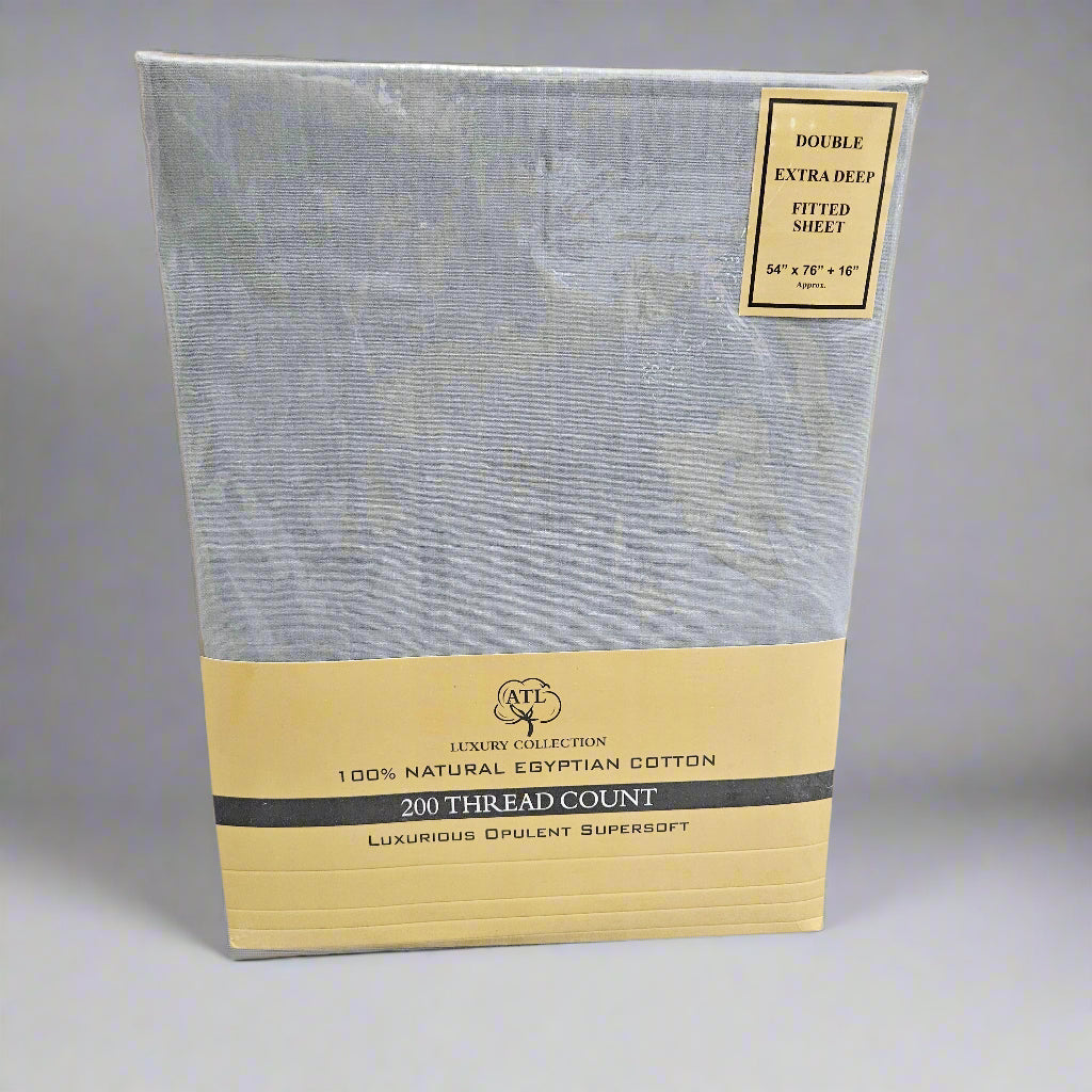 Cotton Extra Deep Fitted Sheet