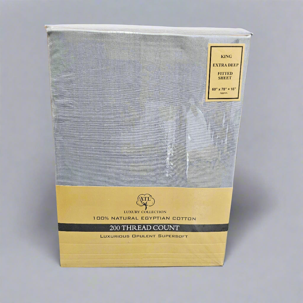 Cotton Extra Deep Fitted Sheet