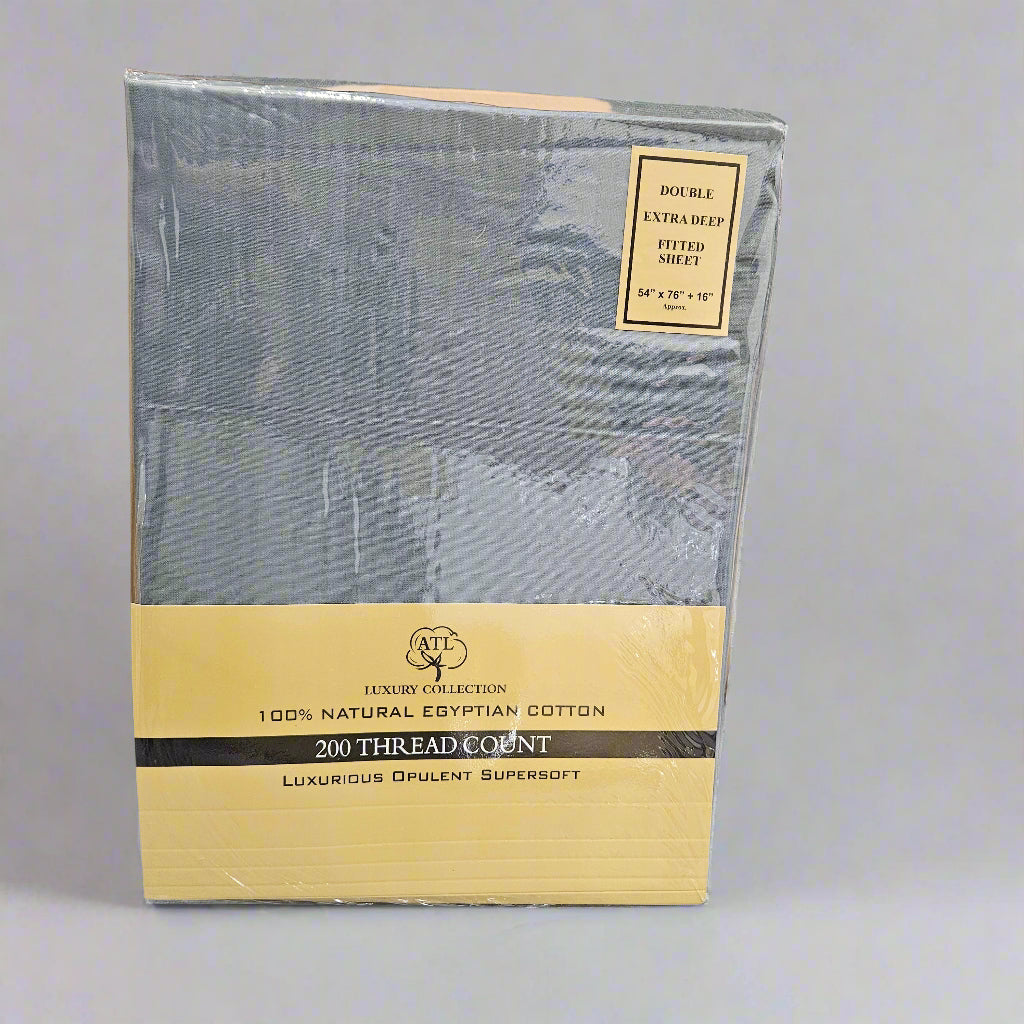 Cotton Extra Deep Fitted Sheet