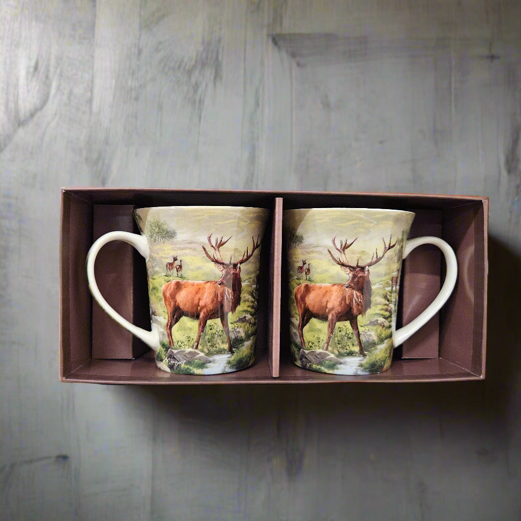 Highland Stag Fine China Kitchen Set