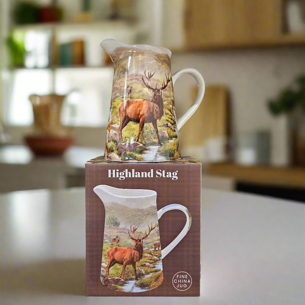 Highland Stag Fine China Kitchen Set
