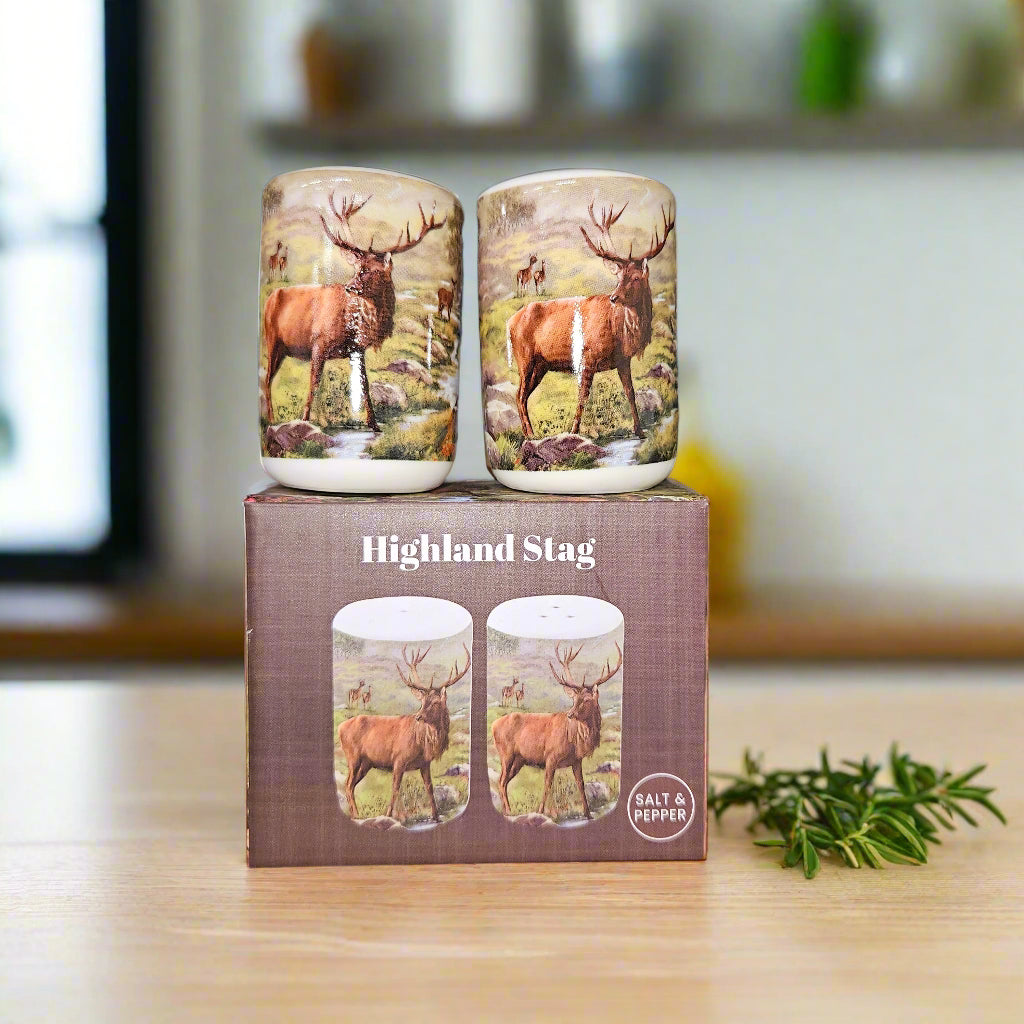 Highland Stag Fine China Kitchen Set