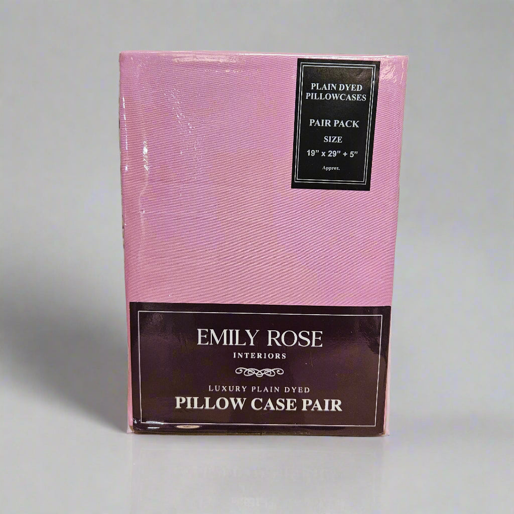 Microfibre Pillowcase Pair