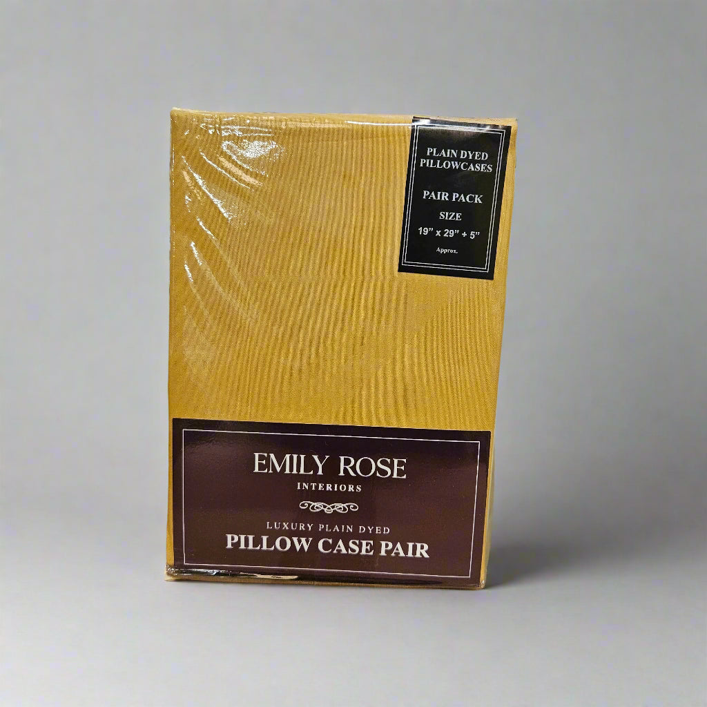 Microfibre Pillowcase Pair