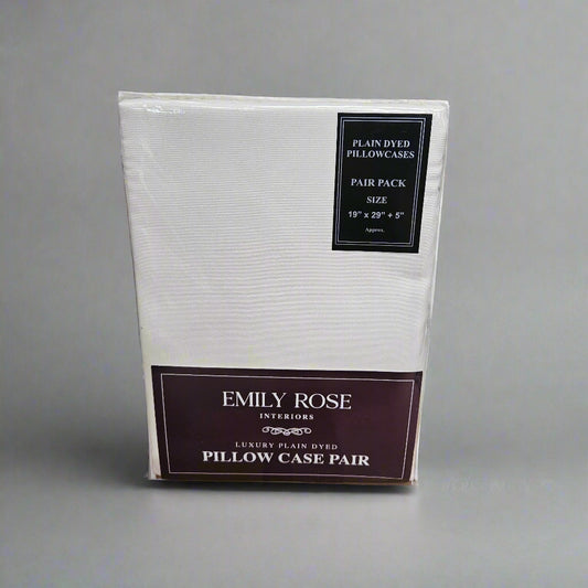 Microfibre Pillowcase Pair