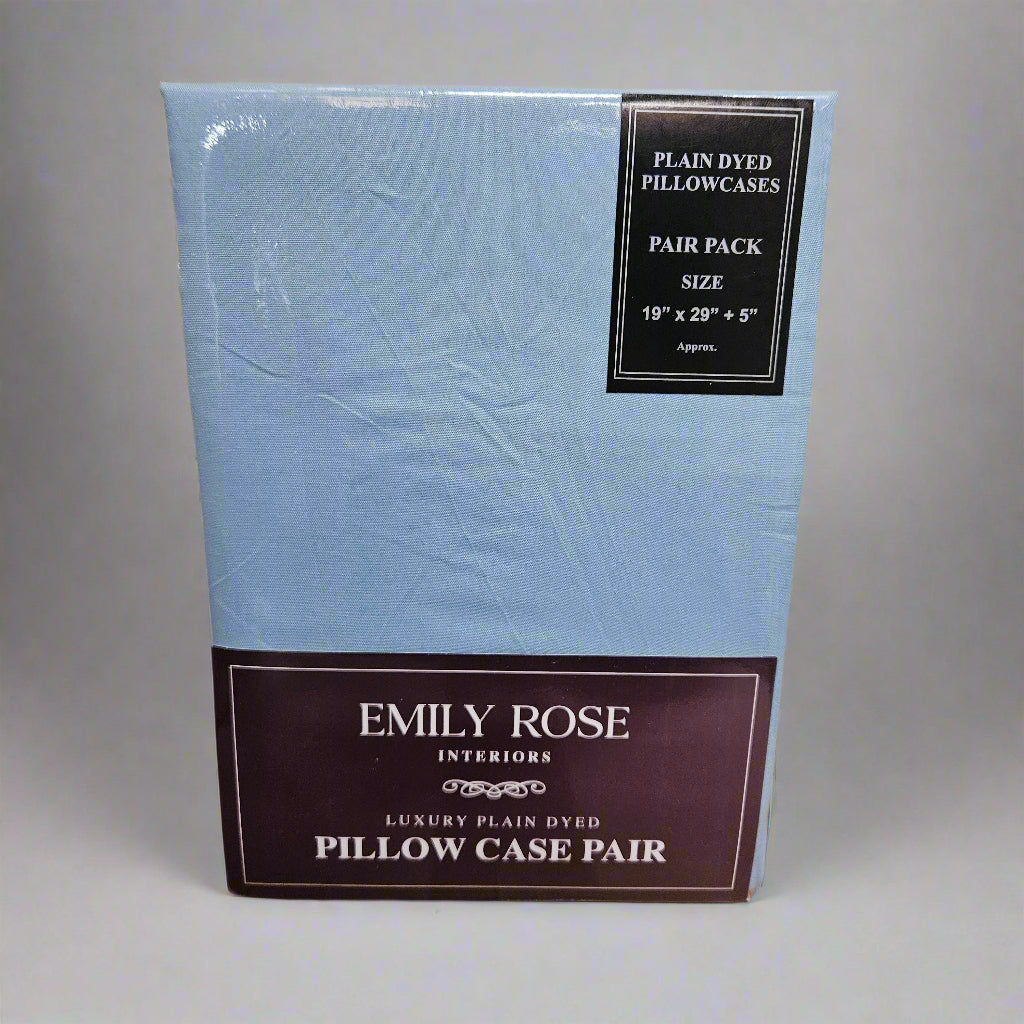 Microfibre Pillowcase Pair