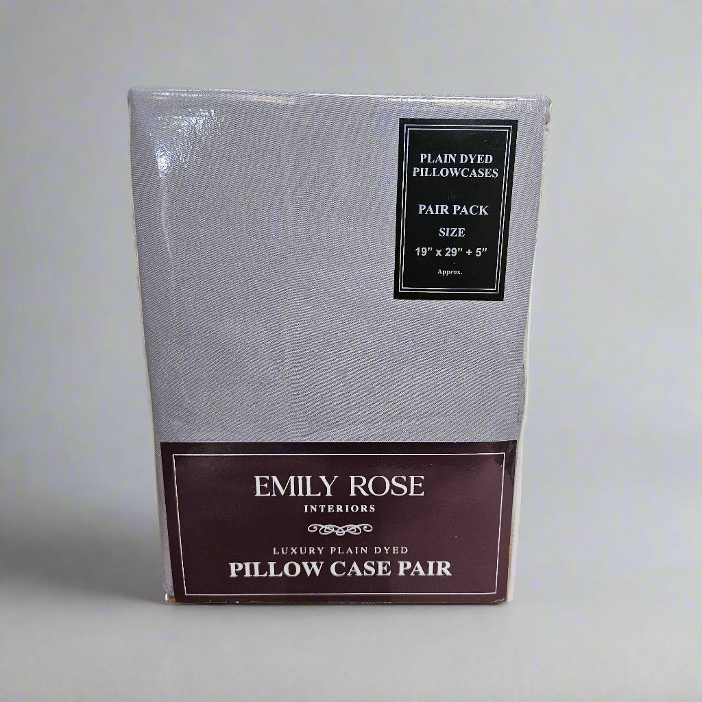 Microfibre Pillowcase Pair