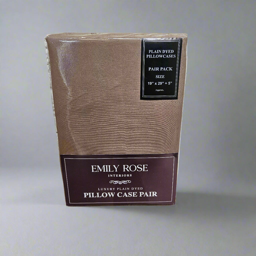 Microfibre Pillowcase Pair