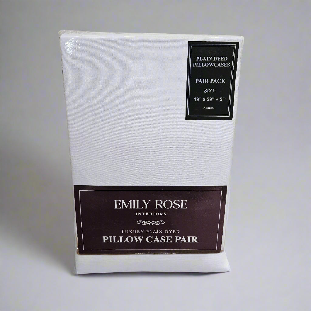 Microfibre Pillowcase Pair
