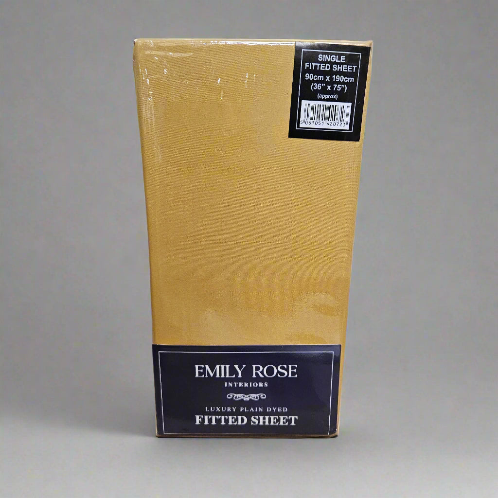 Single Microfibre Fitted Sheets