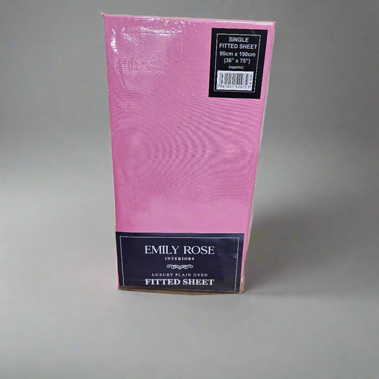 Single Microfibre Fitted Sheets