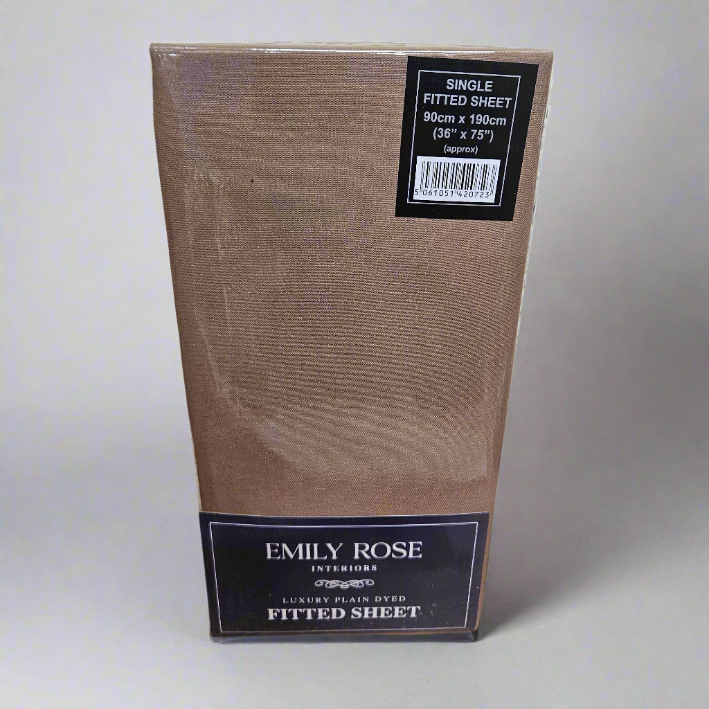 Single Microfibre Fitted Sheets