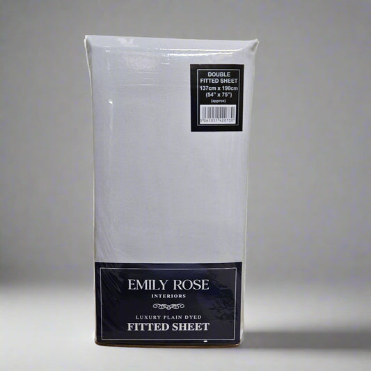 Double Microfibre Fitted Sheets