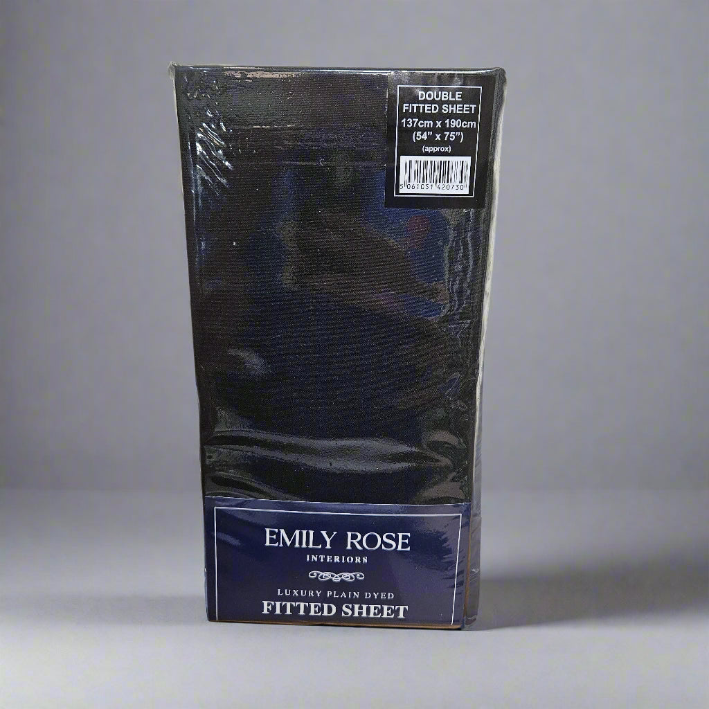 Double Microfibre Fitted Sheets