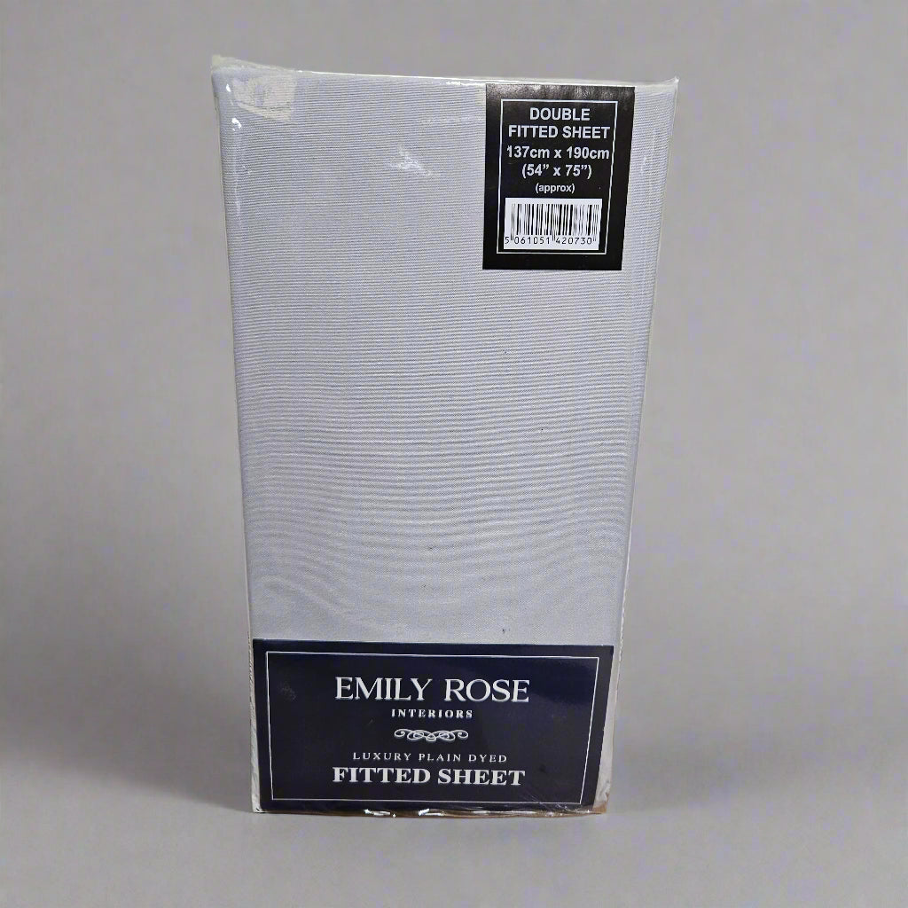 Double Microfibre Fitted Sheets