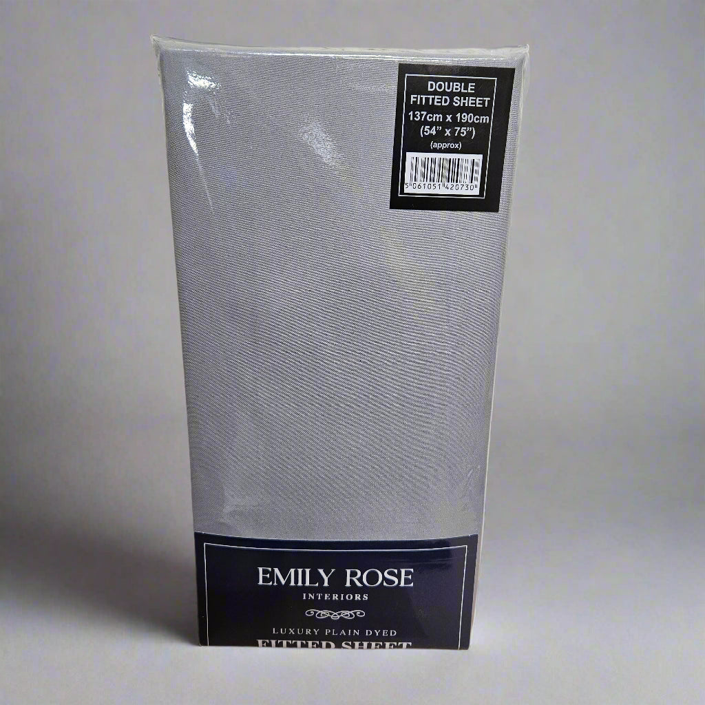 Double Microfibre Fitted Sheets