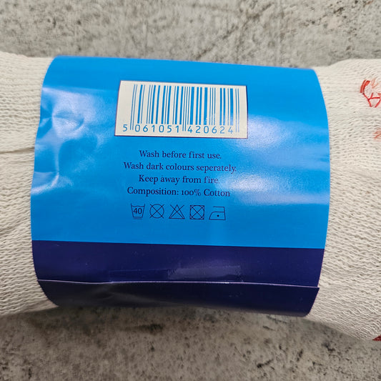 5 Pack White Dish Cloths