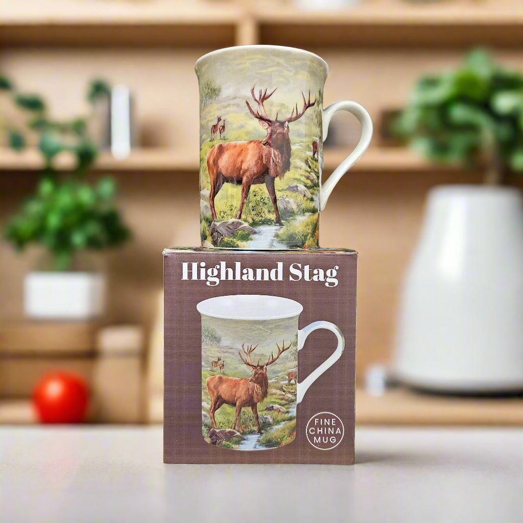Highland Stag Fine China Kitchen Set