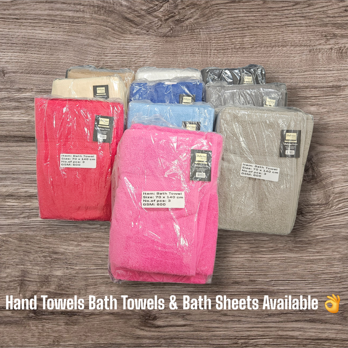 600GSM Towels