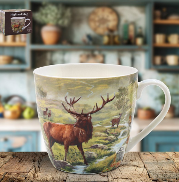 Highland Stag Fine China Kitchen Set