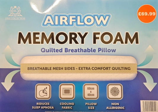 AIRFLOW Memory Foam Pillow
