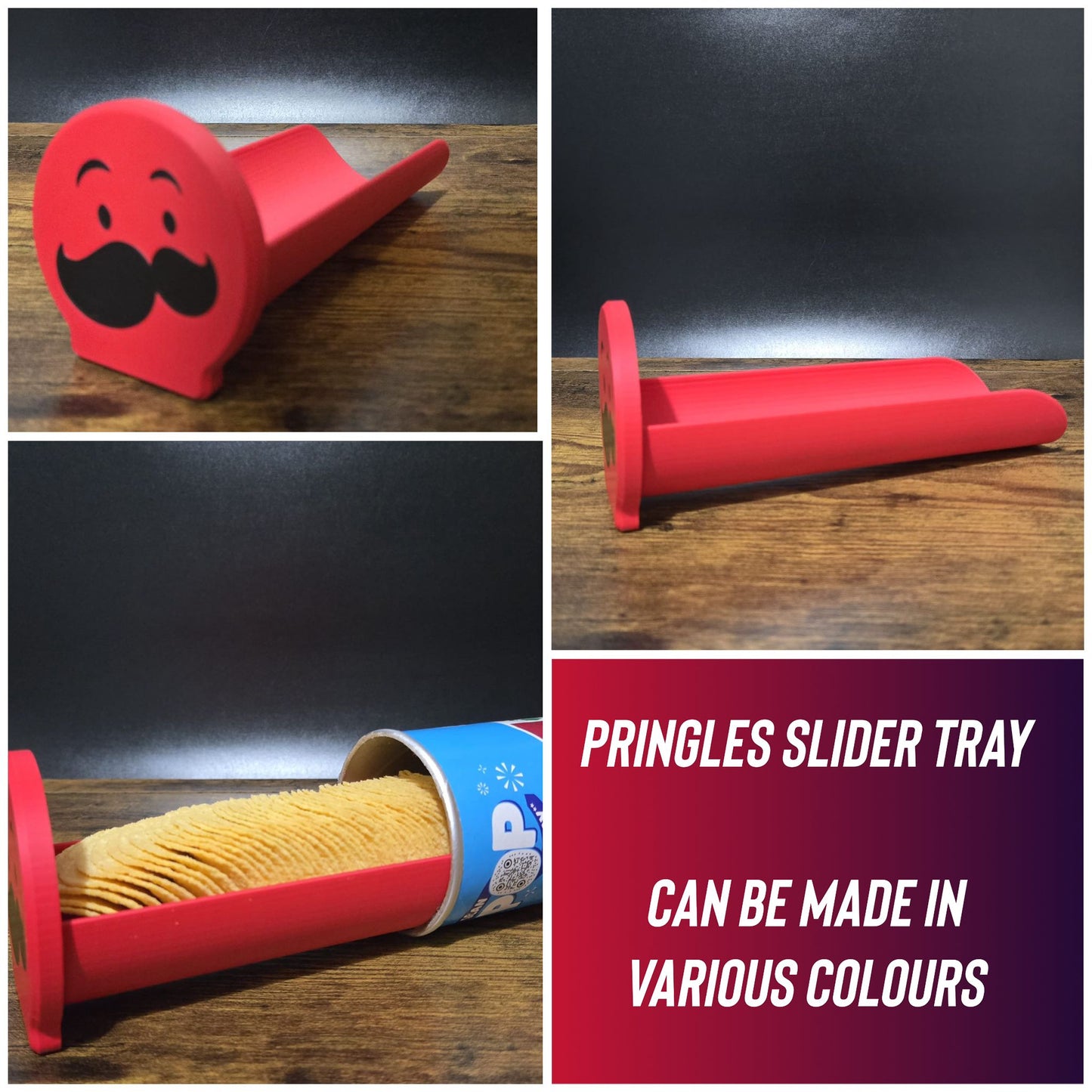 3D Printed Pringles Slider Tray