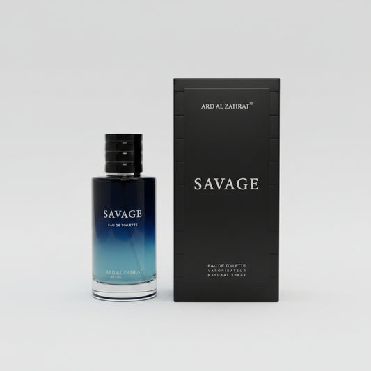 Ard Al Zahrat Savage Eau De Toilette 100ml – Bold Men’s Fragrance