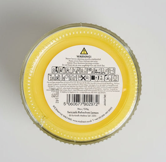 Refreshers Lemon Scented Candle - 18oz/510g