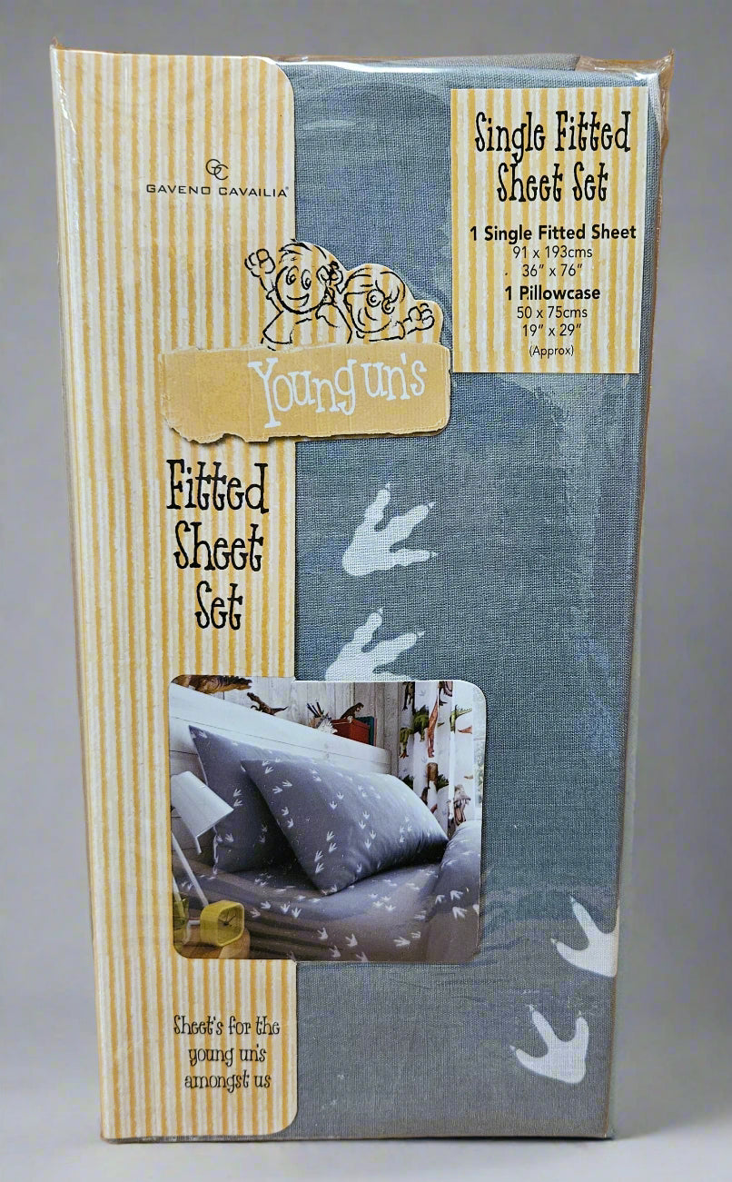 Kids Fitted Sheet Sets - Single