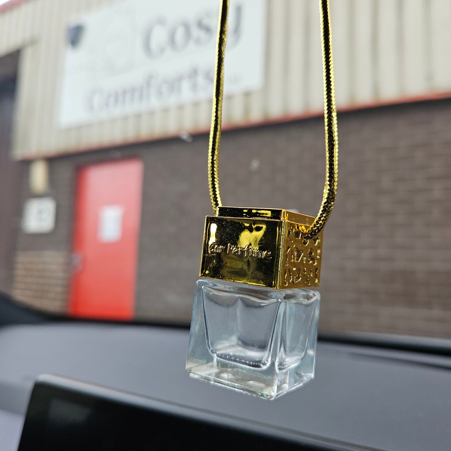 Hanging Car Air Freshener Bottles