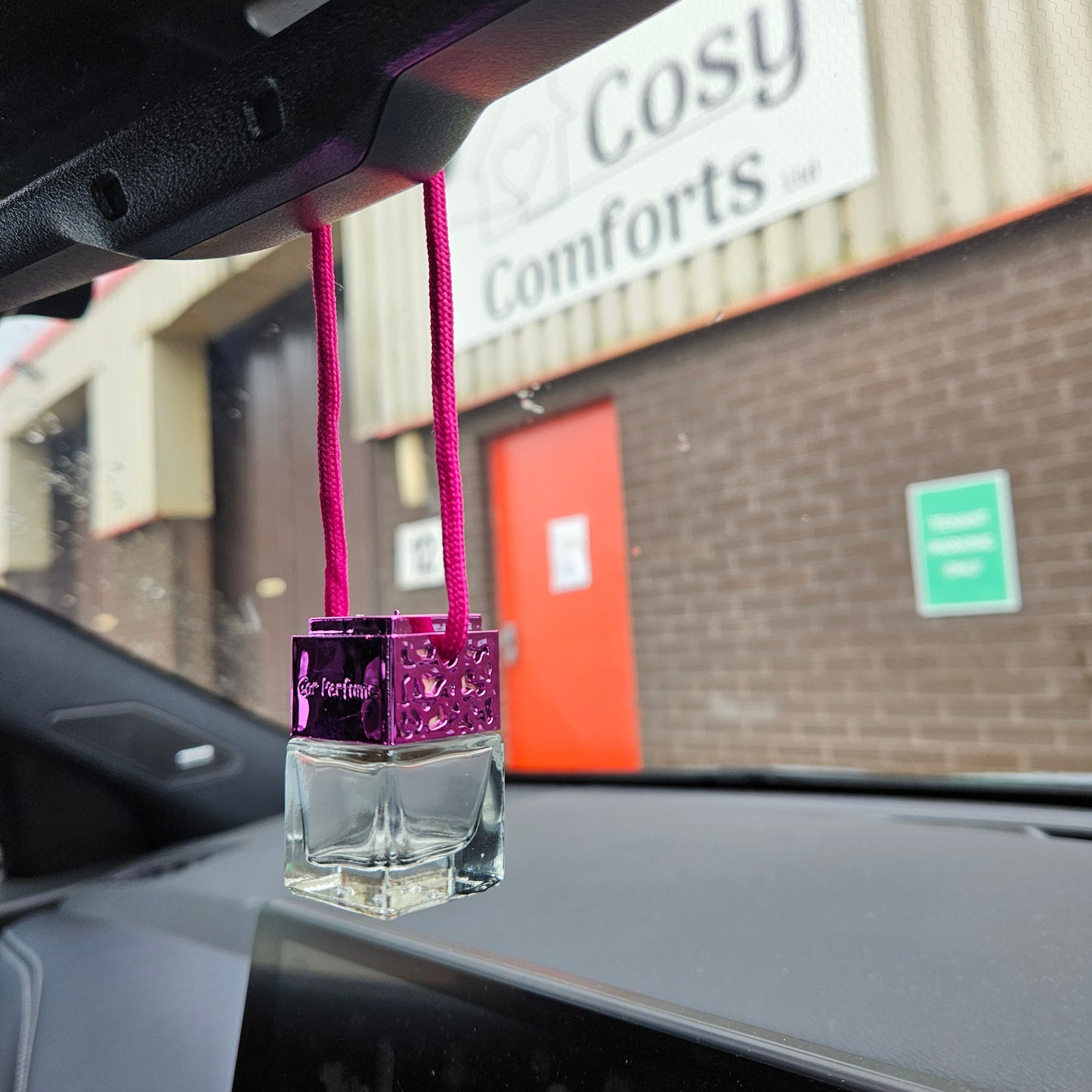 Hanging Car Air Freshener Bottles