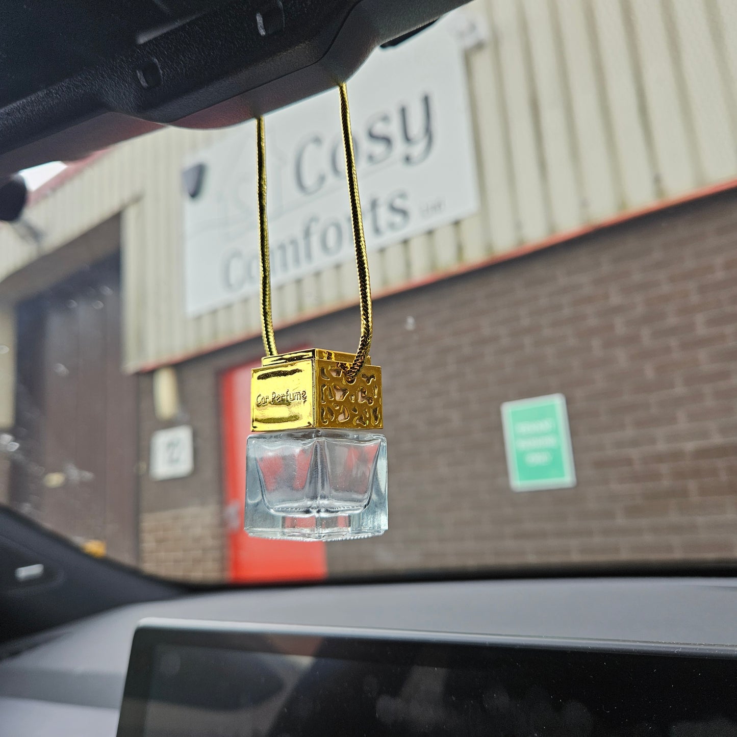 Hanging Car Air Freshener Bottles